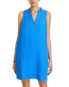 Tommy Bahama Two Palms Double Ruffle Dress In Blue