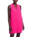 Tommy Bahama Two Palms Double Ruffle Dress In Bright Blush