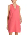 Tommy Bahama Two Palms Double Ruffle Dress In Melon Berry