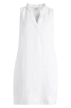 TOMMY BAHAMA TWO PALMS DOUBLE RUFFLE LINEN DRESS