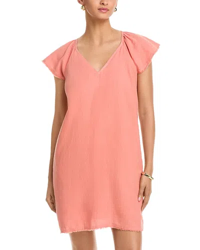 Tommy Bahama Two Palms Flutter Shift Dress In Pink