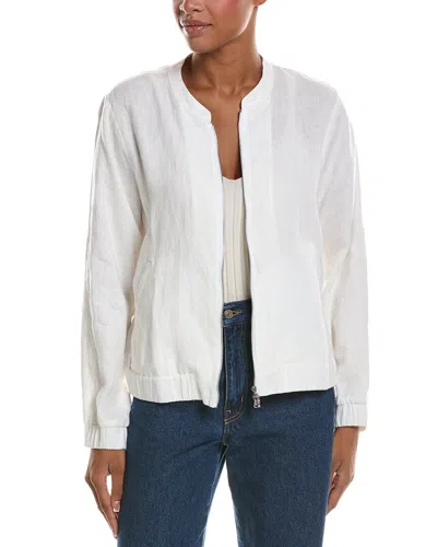 Tommy Bahama Two Palms Linen Bomber In White
