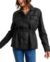 Tommy Bahama Two Palms Linen Jacket In Black