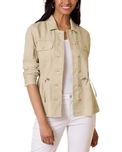Tommy Bahama Two Palms Linen Jacket In Gray