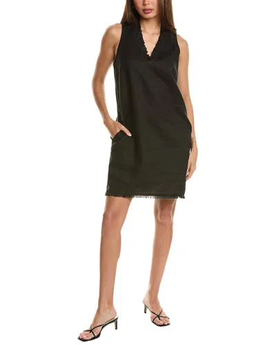 Tommy Bahama Two Palms Linen Shift Dress In Black