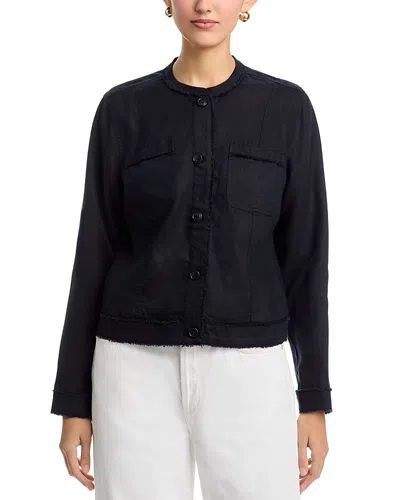 Tommy Bahama Two Palms Patch Pocket Jacket In Black