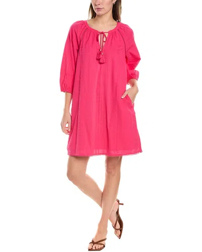 Tommy Bahama Variegated Seersucker Cover-up Dress In Pink