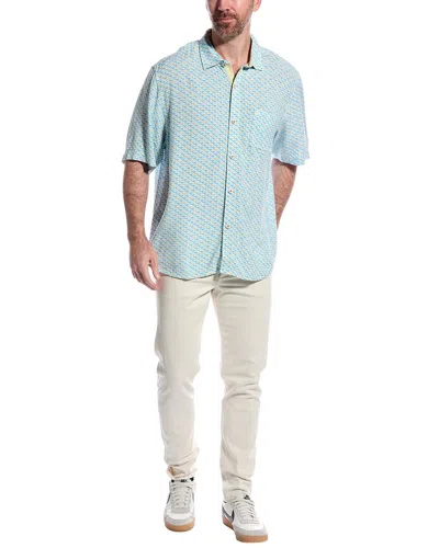 Tommy Bahama Veracruz Cay Cocktail Mix Shirt In Green