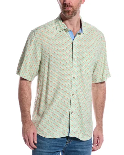 Tommy Bahama Veracruz Cay Cocktail Mix Shirt In Green