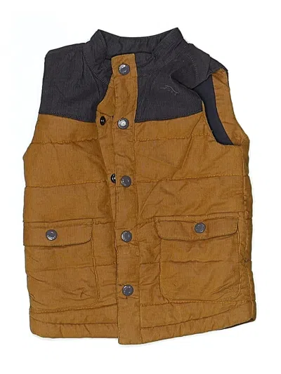 Pre-owned Tommy Bahama Kids' Vest In Brown