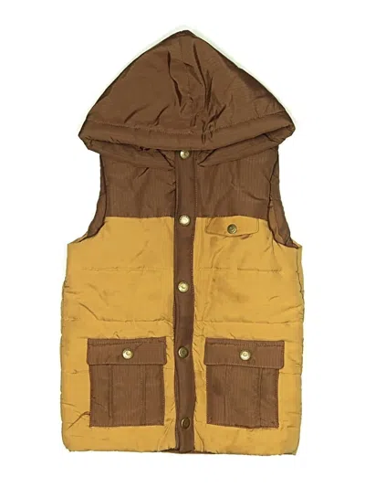 Pre-owned Tommy Bahama Kids' Vest In Brown