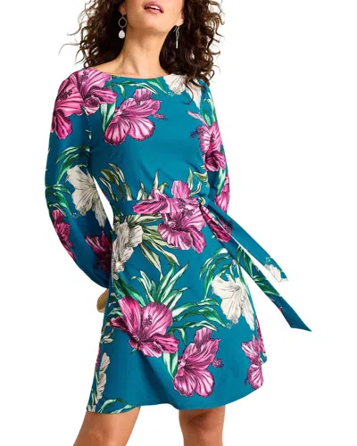 Tommy Bahama Villa Garden Belted Dress In Multi