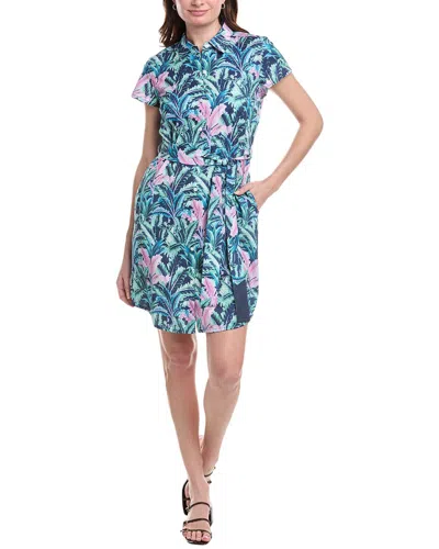 Tommy Bahama Villa Palms Shirtdress In Blue