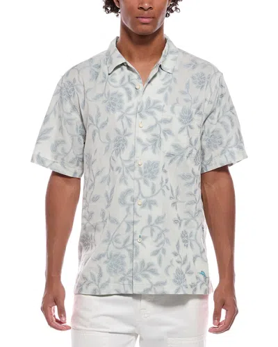 Tommy Bahama Vinca Vines Shirt In White