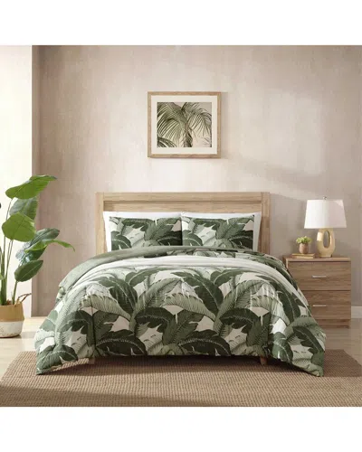 Tommy Bahama Vintage Palms Cotton Duvet Cover Set