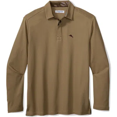 TOMMY BAHAMA TOMMY BAHAMA VINTAGE VINES LONG SLEEVE FIVE O'CLOCK ISLANDZONE® PIQUÉ POLO