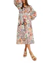 Tommy Bahama Vista Cove Belted Dress In White Sand