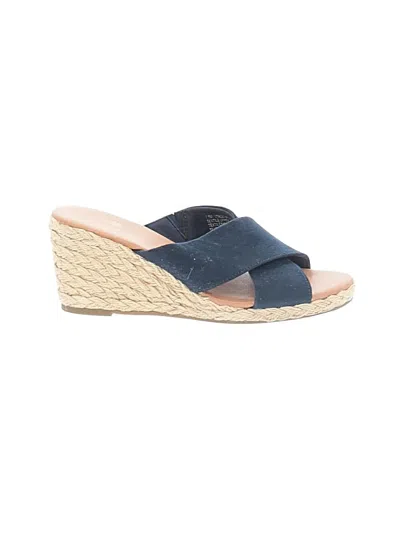 Pre-owned Tommy Bahama Wedges In Blue