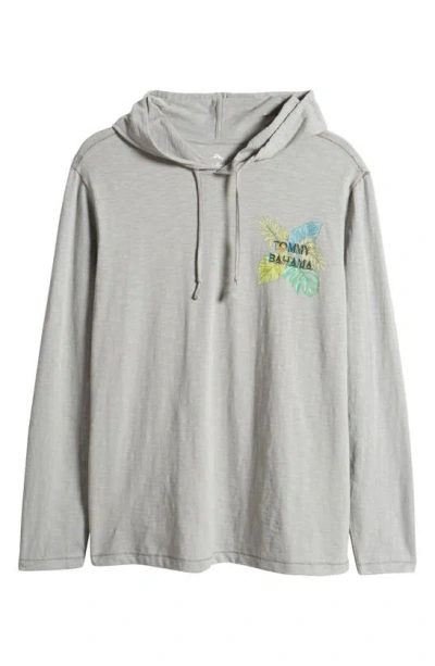 Tommy Bahama Who Can Toucan Lux Organic Cotton Hoodie In Ultimate Gray