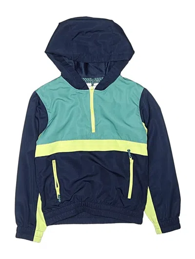 Pre-owned Tommy Bahama Kids' Windbreaker Jacket In Blue
