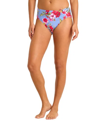 Tommy Bahama Women's Printed Swim Bottoms In Blue