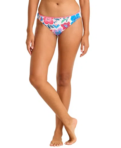 Tommy Bahama Womens V Neck Printed Swim Top Bottoms In Multi