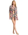 Tommy Bahama Women's Shell Button Front Shirt In Multi