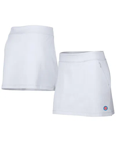 Tommy Bahama Women's  White Chicago Cubs Aubrey Islandzone Skort