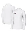 Tommy Bahama Navy Buffalo Bills Sport Playa Vista Quarter-zip Jacket In White