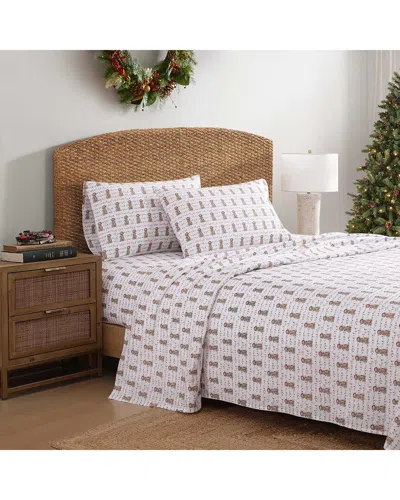 TOMMY BAHAMA TOMMY BAHAMA WRAPPED UP 100% COTTON PERCALE SHEET SET
