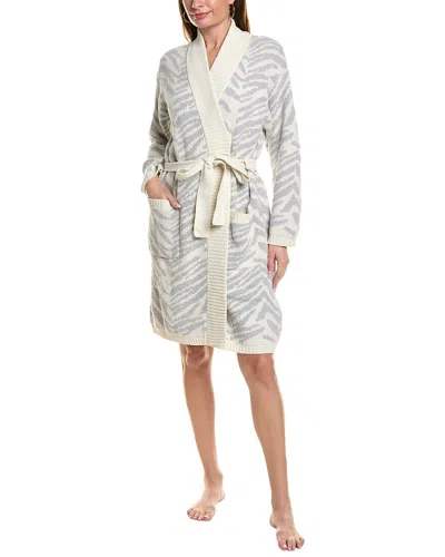 Tommy Bahama Zebra Chenille Robe In Grey