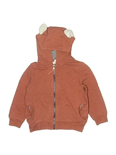 Pre-owned Tommy Bahama Kids' Zip Up Hoodie In Brown