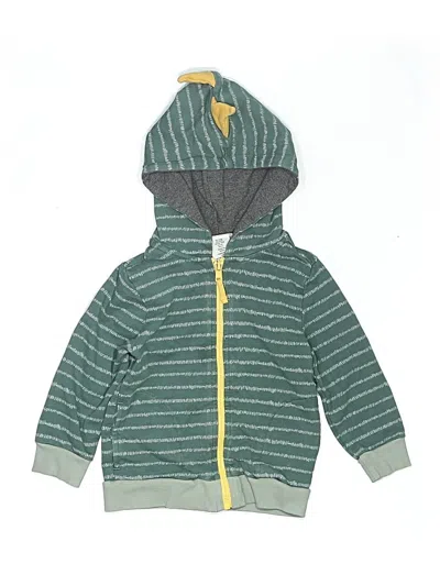 Pre-owned Tommy Bahama Kids' Zip Up Hoodie In Green