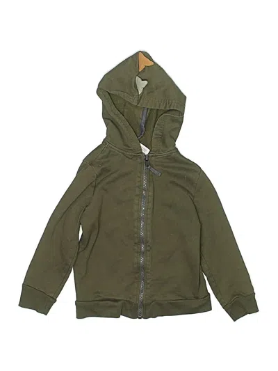 Pre-owned Tommy Bahama Kids' Zip Up Hoodie In Green