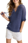 Tommy Bahama Zoe Open Stitch Cotton Hoodie