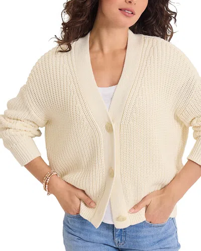 Tommy Bahama Zoe Shaker Stitch Cardigan In Neutral