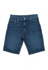 Tommy Hilfiger Denim Shorts With Belt Loops In Blue