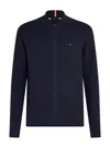 Tommy Hilfiger - Cardigan Full Zip Mw0mw31033 0xm In Blue