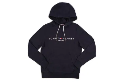 Tommy Hilfiger - Hoodie Tommy Logo Hoodie Mw0mw13720 Dw5 Blu