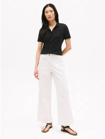 Tommy Hilfiger 1985 Brushed Cotton Wide In Ivory