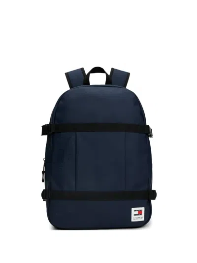 Tommy Hilfiger 1985 Buckle-strap Backpack In Red