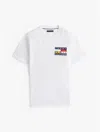Tommy Hilfiger 1985 Flag Graphic T In White