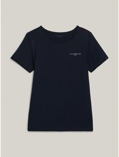 Tommy Hilfiger 1985 Logo T In Navy