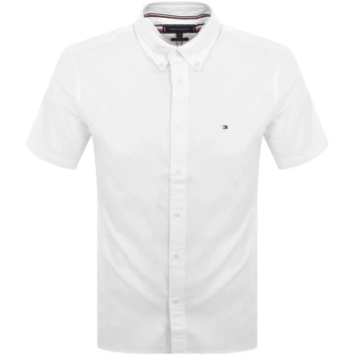 Tommy Hilfiger 1985 Flex Oxford Mens Shirt In White