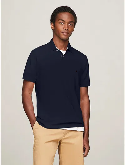 Tommy Hilfiger Regular Fit 1985 Polo In Desert Sky