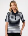 Tommy Hilfiger 1985 Regular Pique Stripe Womens Polo
