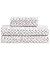 Tommy Hilfiger 200 Thread Count Atlantic Anchors Cotton Percale Sheet Set