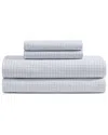 Tommy Hilfiger Printed 200-thread Count Cotton Percale 3-pc. Sheet Set, Twin