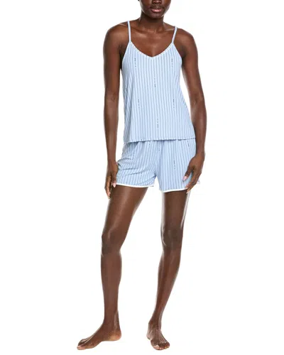 Tommy Hilfiger 2pc Cami & Boxer Set In Blue