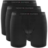 Tommy Hilfiger 3 Pack Boxer Briefs Black In Black